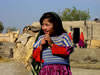 Little Girl in Housing Area